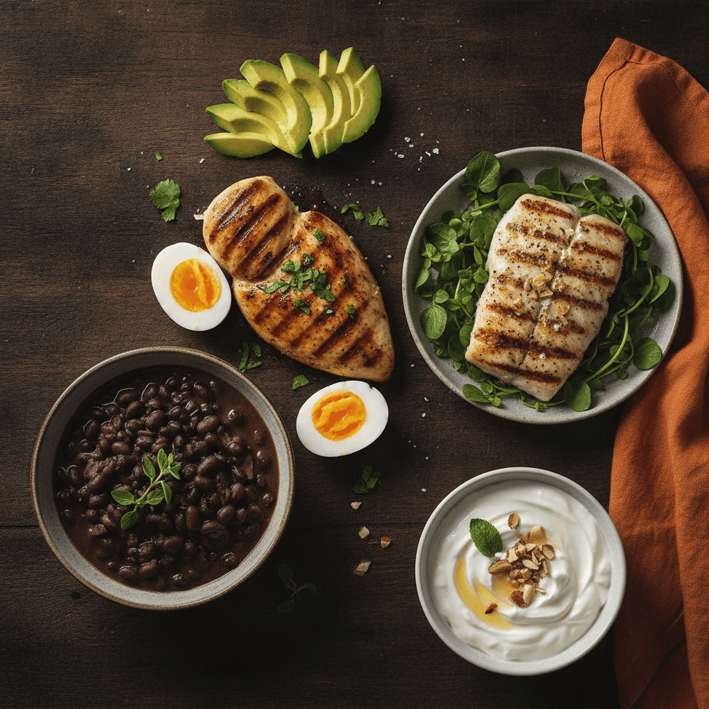 Alimentos con proteína dominicanos para ganar músculo entrenando calistenia - Fierce Motion